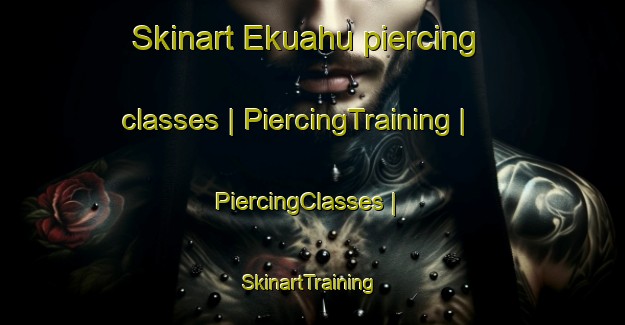 Skinart Ekuahu piercing classes | PiercingTraining | PiercingClasses | SkinartTraining-Colombia